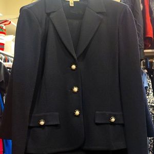 St John Suit Jacket & Skirt.